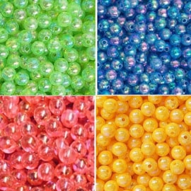 Miçanga bola furtacor - 8 mm c/ 50 grs