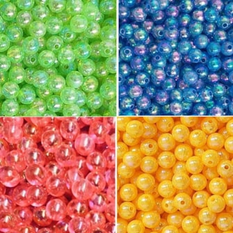 Miçanga bola furtacor - 8 mm c/ 50 grs