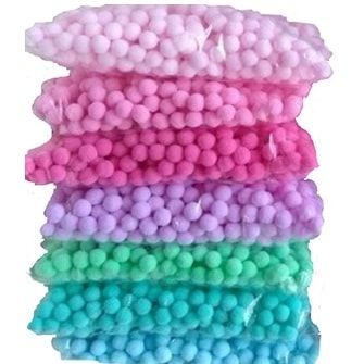Pom pom  10 mm c/  1000 unds