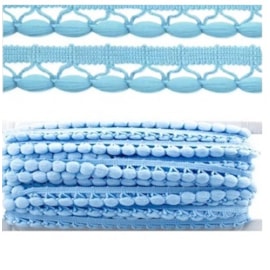 Pom pom grelot 06 tam 16mm pç c/ 10 mts Pom pom grelot 06 tam 16mm pç c/ 10 mts