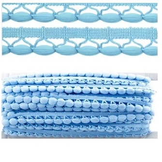 Pom pom grelot 06 tam 16mm pç c/ 10 mts