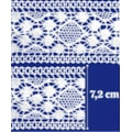 Renda algodao 140164 larg 7,20 cm pç c/ 20 mts