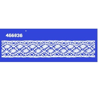 Renda algodao 466936 larg 1,70cm pç c/ 20 mts