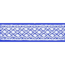 Renda algodao 466940 larg. 2,30cm c/ 20 mts