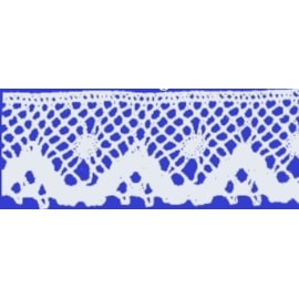 Renda algodao141832 larg.3,30cm pç c/ 20 mts