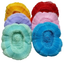 Renda jabot 450 larg.: 5,0cm pç c/10 mts