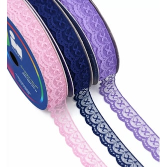 Renda nylon najar 900 05  21 mm c/ 50 mts