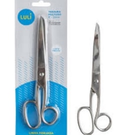 Tesoura multiuso niquelada tam aprox. 20,0 cm (ref 360-80) Tesoura multiuso niquelada tam aprox. 20,0 cm (ref 360-80)