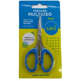 Tesoura multiuso ref. 360-04  tam 11cm