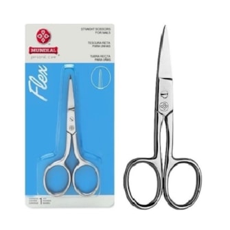 Tesoura reta para unha mundial ref bc322 tam aprox: 9,0 cm Tesoura reta para unha mundial ref bc322 tam aprox: 9,0 cm