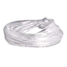 Tiara acrilica transparente - 1 cm c/ 6 unds Tiara acrilica transparente - 1 cm c/ 6 unds
